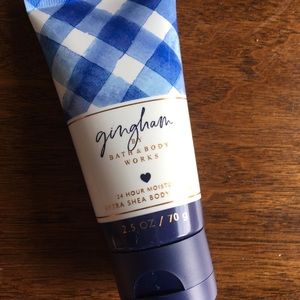 NWT Gingham Lotion Bath & Body Works